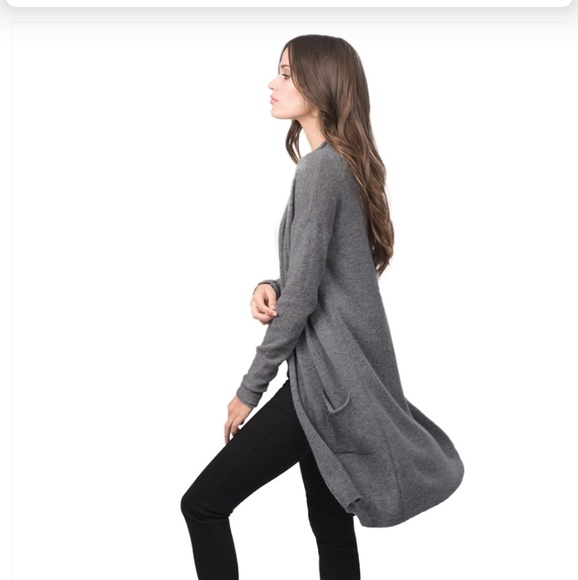 cuyana cashmere cardigan